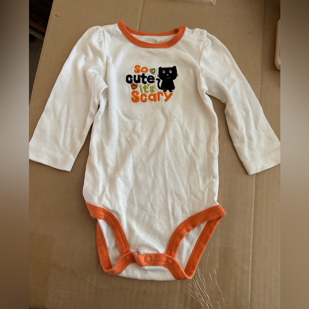 Halloween themed onsie 9 months
